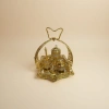 The main body of the golden carved tray set is a preferred home decoration and dining table gift details Picture